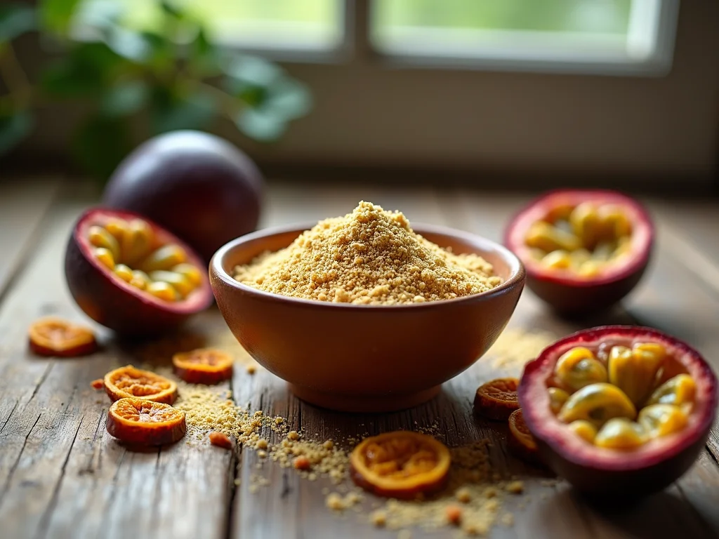 O Poder da Farinha de Casca de Maracujá: Saúde e Peso Ideal O Poder da Farinha de Casca de Maracujá: Saúde e Peso Ideal