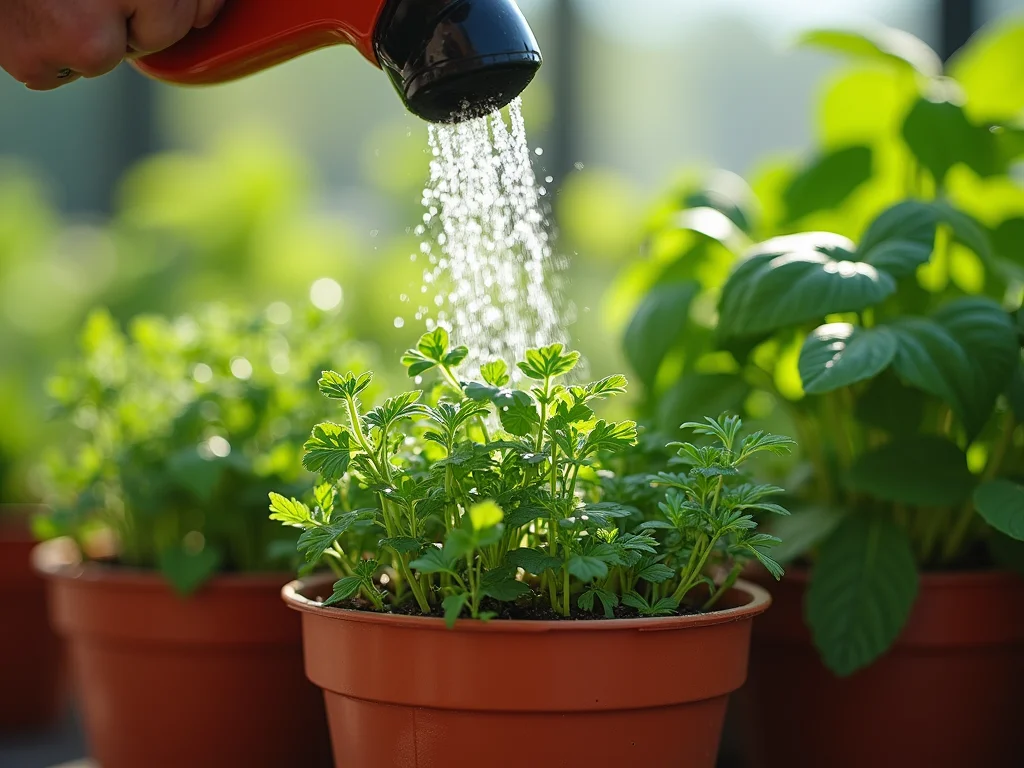 Rega de Temperos em Vaso: O Segredo Para Hortas Vibrantes Rega de Temperos em Vaso: O Segredo Para Hortas Vibrantes