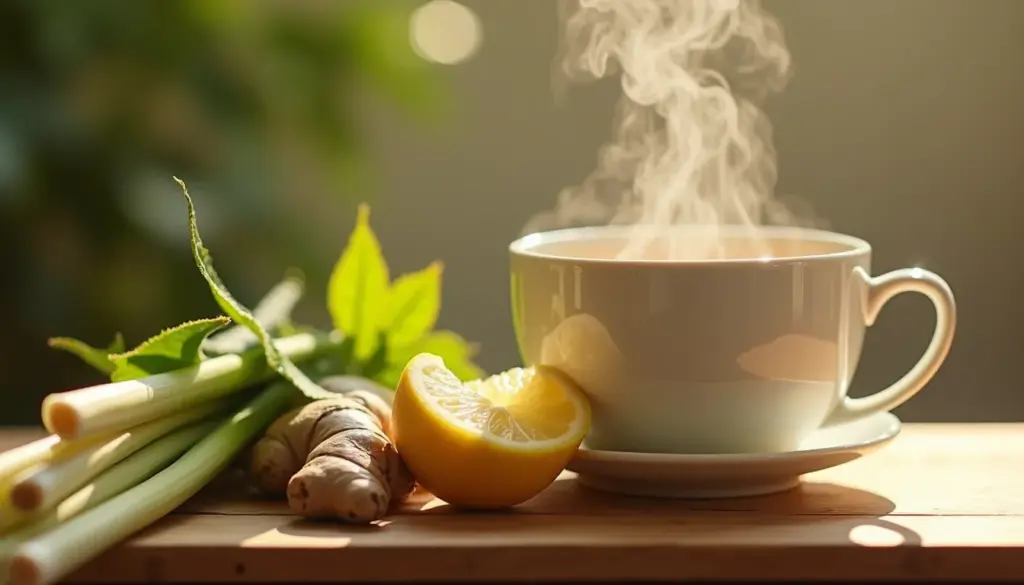 Chá de Capim Limão e Gengibre: A Verdade Revelada Chá de Capim Limão e Gengibre: A Verdade Revelada