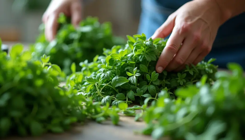Colher e Armazenar Ervas: O Guia Essencial para Frescor