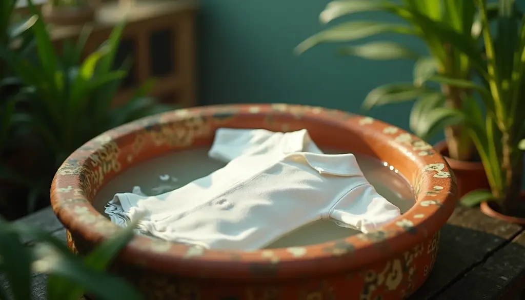 Como colocar a roupa do bebê de molho: o segredo que mamães experientes usam!