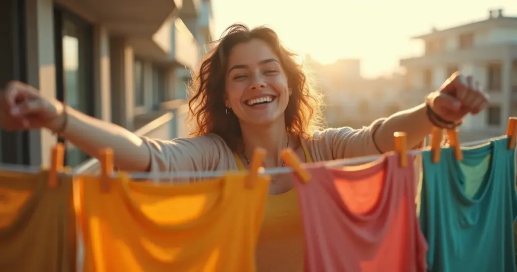 Como colocar a roupa para secar no apartamento: 5 truques [Sem cheiro]