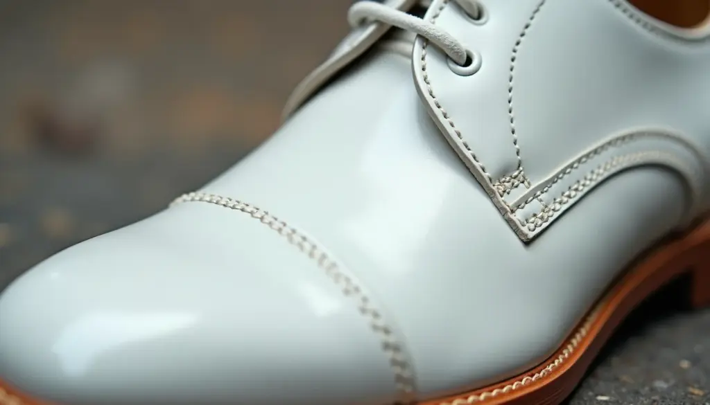 O Segredo para o Sapato Branco de Couro Brilhante em 2026
