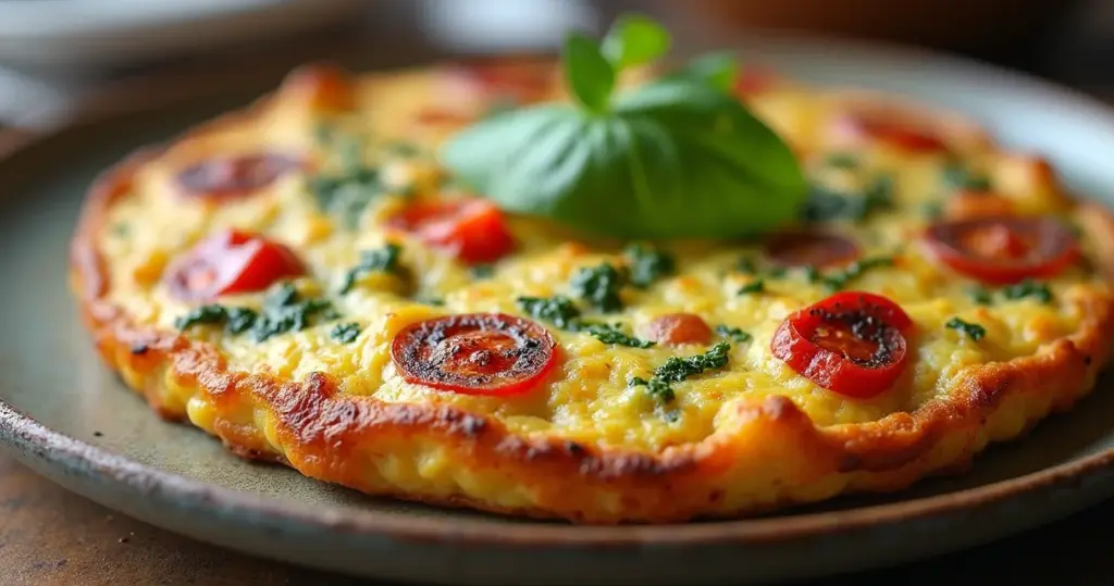 Jantar com Poucas Calorias para Emagrecer: Frittata Leve! Jantar com Poucas Calorias para Emagrecer: Frittata Leve!