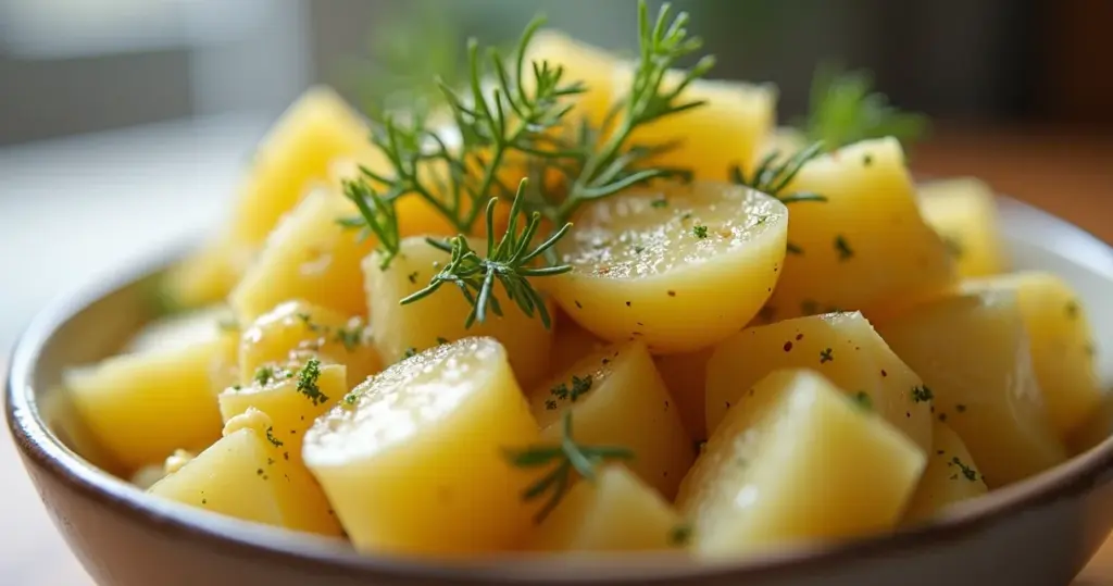 Salada de Batata com Mostarda e Dill: O Segredo Revelado!