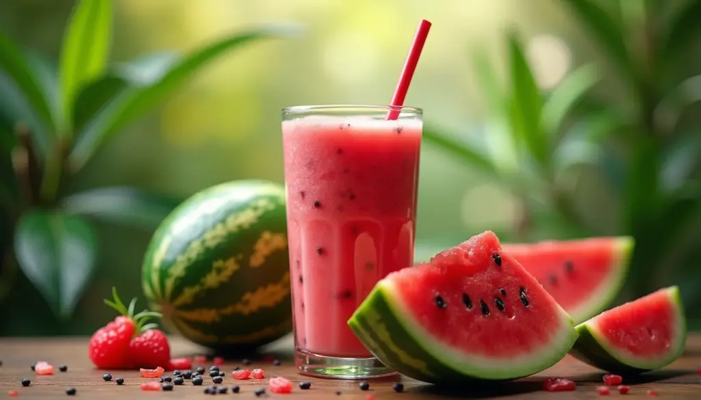 Vitamina da Melancia: O segredo refrescante revelado
