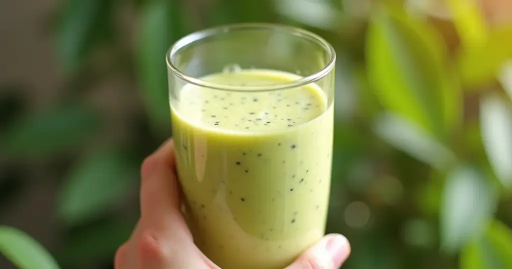 Vitamina de Abacate com Leite: Energia Rápida e Saciedade