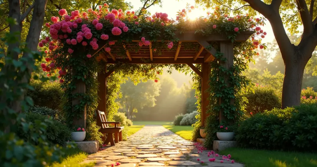 18 Ideias de Árvores para Pergolados: Seu Refúgio com Sombra Natural