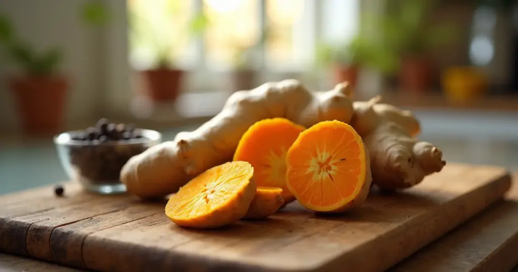 Benefícios da cúrcuma com gengibre que reduzem 30% da dor crônica