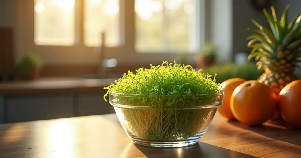 Broto de alfafa: o superalimento que regula colesterol e hormônios femininos