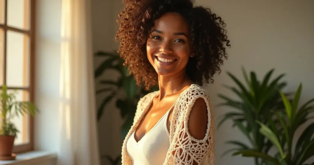 Bolero de crochê fácil e rápida de fazer: aprenda o método do quadrado único em 4h