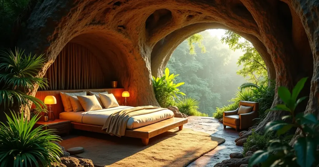 Como é a vida dentro de uma árvore oca: um hotel 5 estrelas da natureza Como é a vida dentro de uma árvore oca: um hotel 5 estrelas da natureza