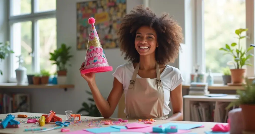 Como fazer chapéu de festa de EVA personalizado que impressiona e economiza