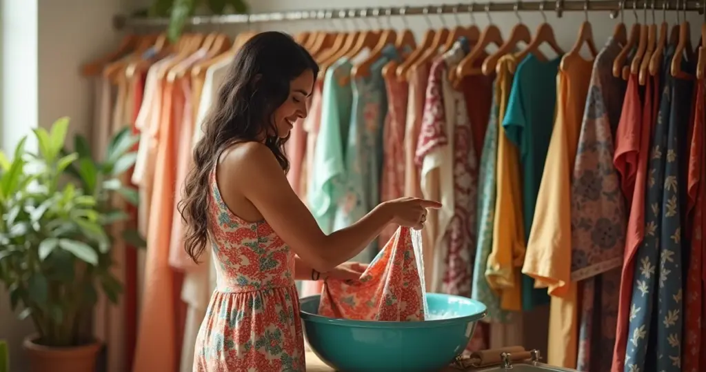 Como lavar as cortinas do provador de loja sem estragar o tecido