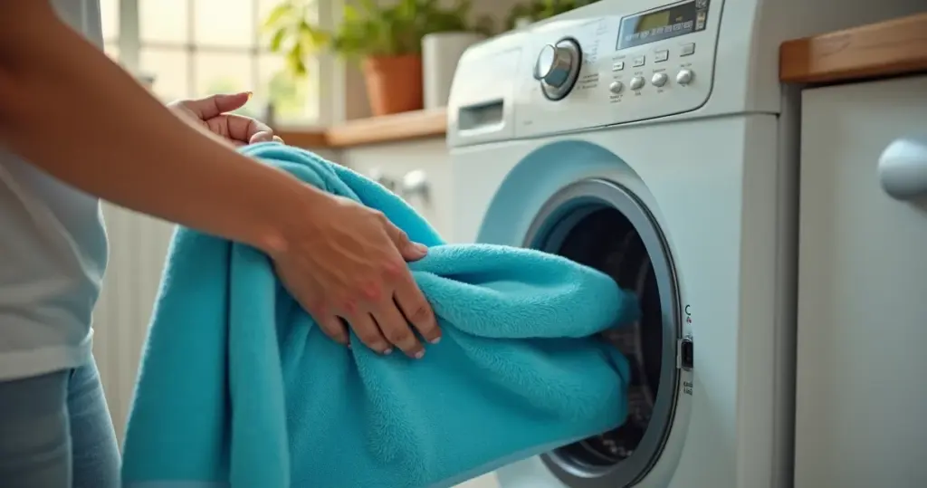 Como lavar toalha de banho nova antes de usar para ela secar de verdade