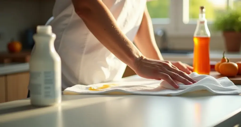 Como tirar mancha de azeite de oliva da roupa com produto da sua cozinha