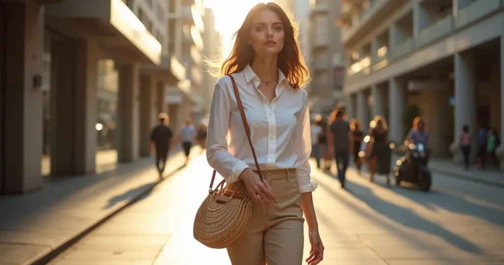 Como usar bolsa de palha na cidade: 7 passos para elevar seu visual
