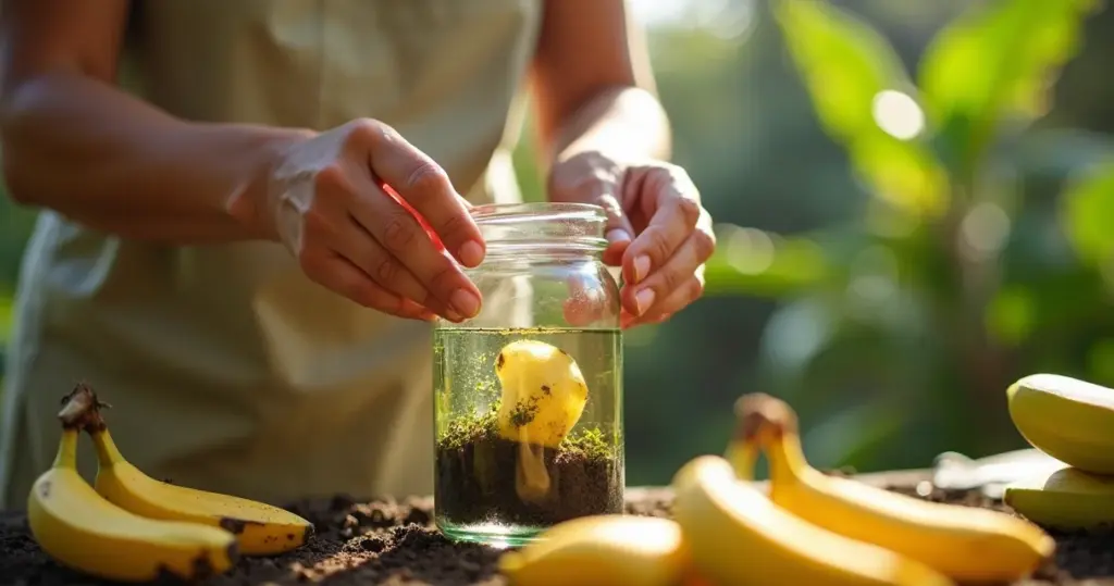 Como usar casca de banana como adubo sem cometer o erro que destrói suas plantas