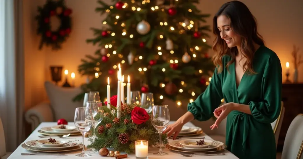 7 Ideias de Decoração da Mesa de Natal que Criam Memórias Inesquecíveis