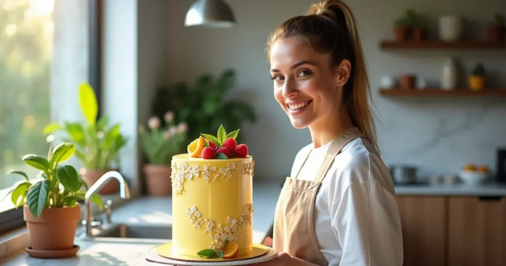 Decoração de bolo de maracujá: transforme o simples em irresistível