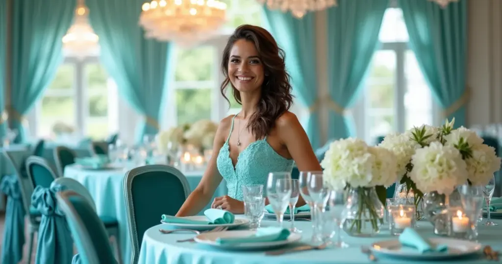 23 Ideias de Decoração de Casamento Azul Tiffany que Encantam os Convidados 23 Ideias de Decoração de Casamento Azul Tiffany que Encantam os Convidados