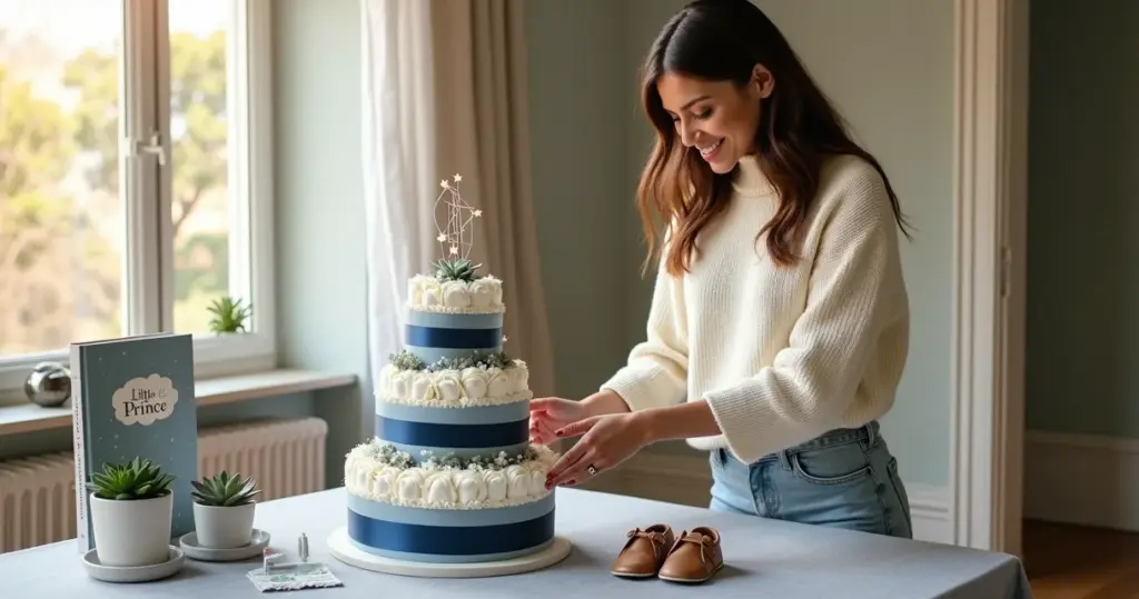 12 Ideias de Decoração de Chá de Bebê Masculino que Criam Experiência (não só Enfeites)