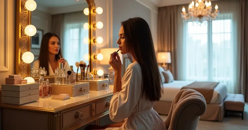 17 Ideias de Decoração de Quarto com Penteadeira Camarim Que São Luxo e Praticidade