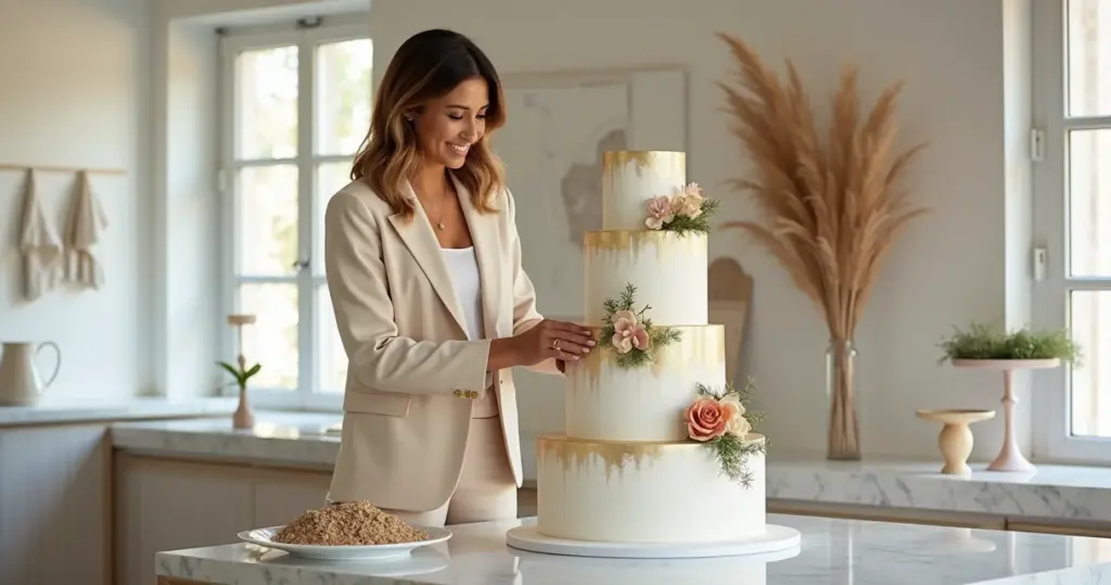 12 Tendências de Decoração Bolo de Casamento para 2026 + 3 Dicas que Salvam 12 Tendências de Decoração Bolo de Casamento para 2026 + 3 Dicas que Salvam