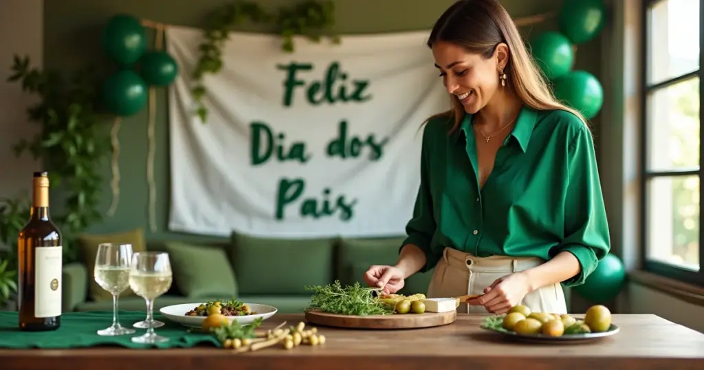 17 Ideias de Decoração Dia dos Pais Verde que Vão Surpreender o Paizão