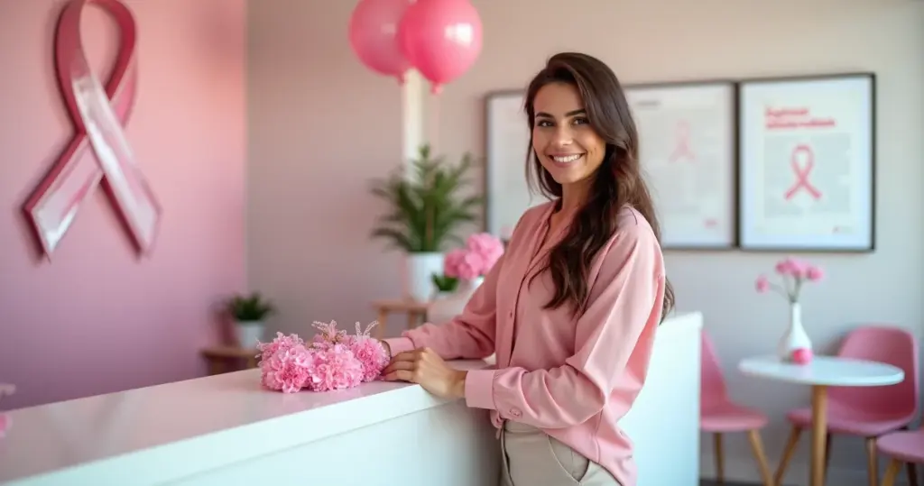 73 Ideias de Decoração Outubro Rosa UBS que Aumentam 40% a Prevenção