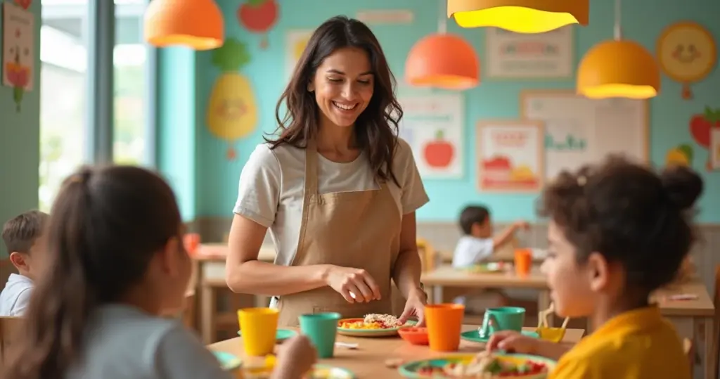 27 Ideias de Decoração para Refeitório Infantil que Ensinam a Comer Bem