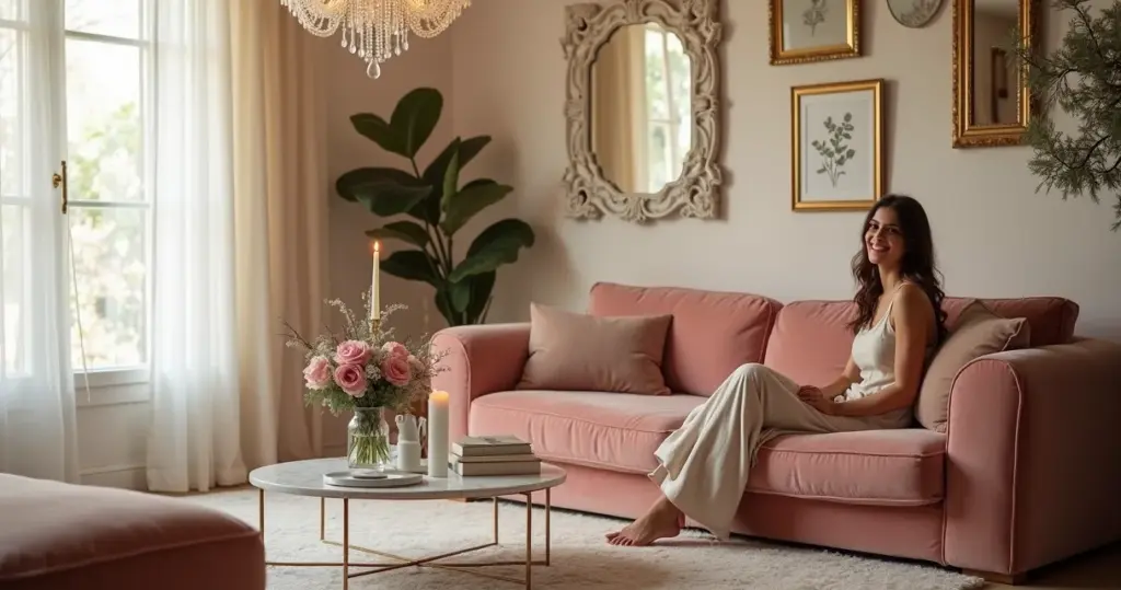 27 Ideias de Decoração Sala Romântica: Seu Refúgio que Reduz 40% do Estresse