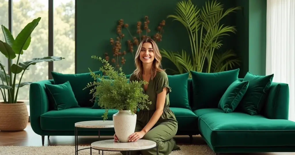 18 Ideias de Decoração Sala Verde Que Vão Transformar Seu Lar em 2026