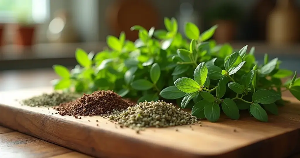 Diferença orégano fresco e seco: qual vale mais a pena na sua cozinha?