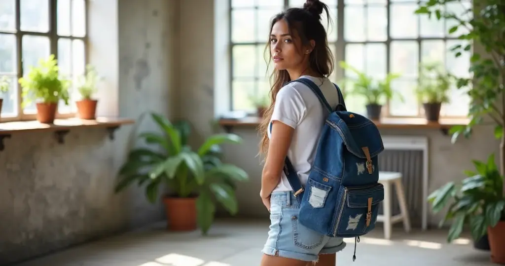 DIY Mochila Jeans: Transforme Calça Velha em Acessório Único