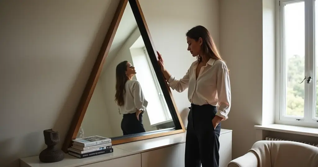 13 Ideias de Espelho Triangular Decoração para Transformar Sua Casa