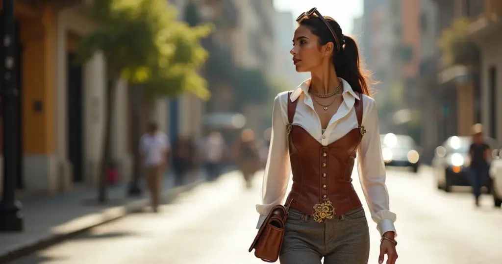 Estilo Steampunk Feminino: como adaptar ao dia a dia sem parecer personagem Estilo Steampunk Feminino: como adaptar ao dia a dia sem parecer personagem