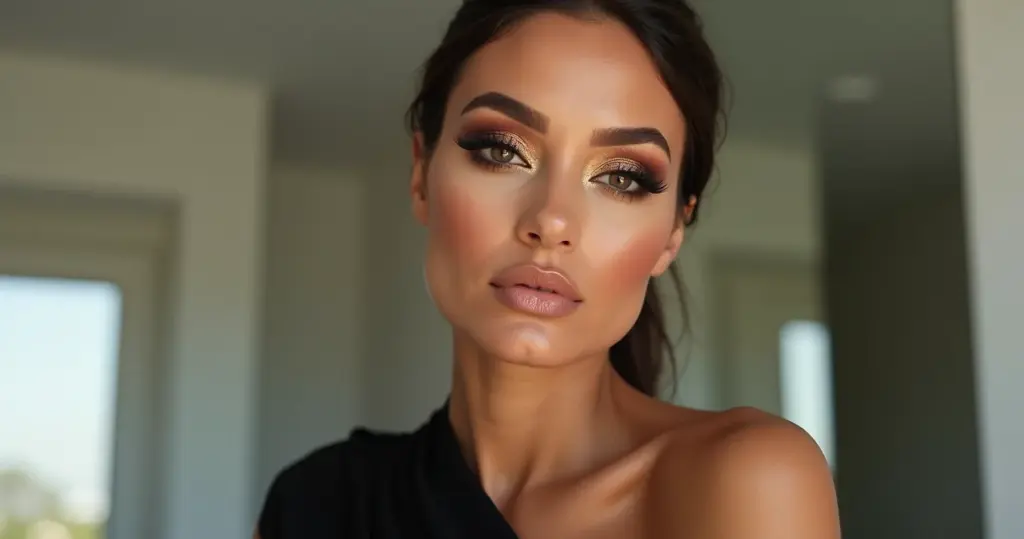 7 Passos da Jade o Clone Maquiagem: Olhar Árabe Perfeito em Casa