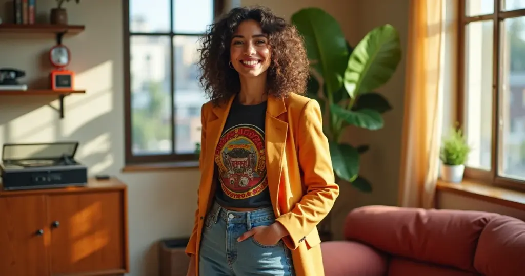 17 Ideias de Look Retrô Feminino Que Funcionam no Dia a Dia