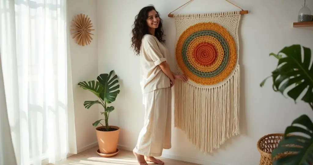 13 Macetes Para Sua Mandala de Croche Na Parede Ser Perfeita