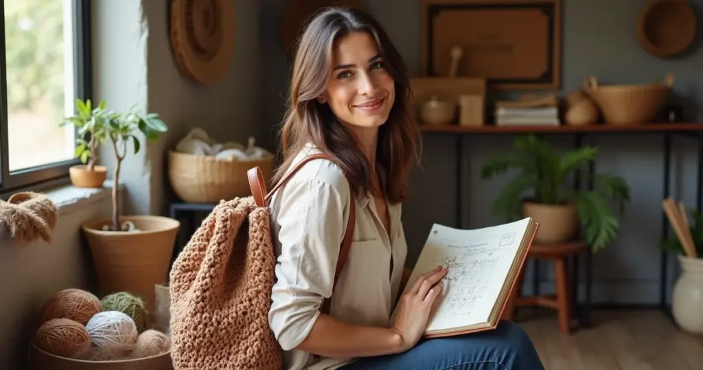 Mochila de crochê passo a passo: o detalhe que ninguém te conta Mochila de crochê passo a passo: o detalhe que ninguém te conta