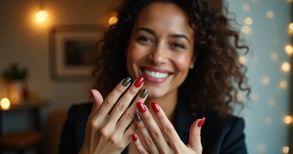 50+ Modelos de Unha Natal 2026: Elegância que DURA do Churrasco ao Réveillon