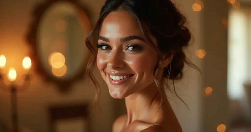 Noite maquiagem simples para casamento: passo a passo que brilha nas fotos