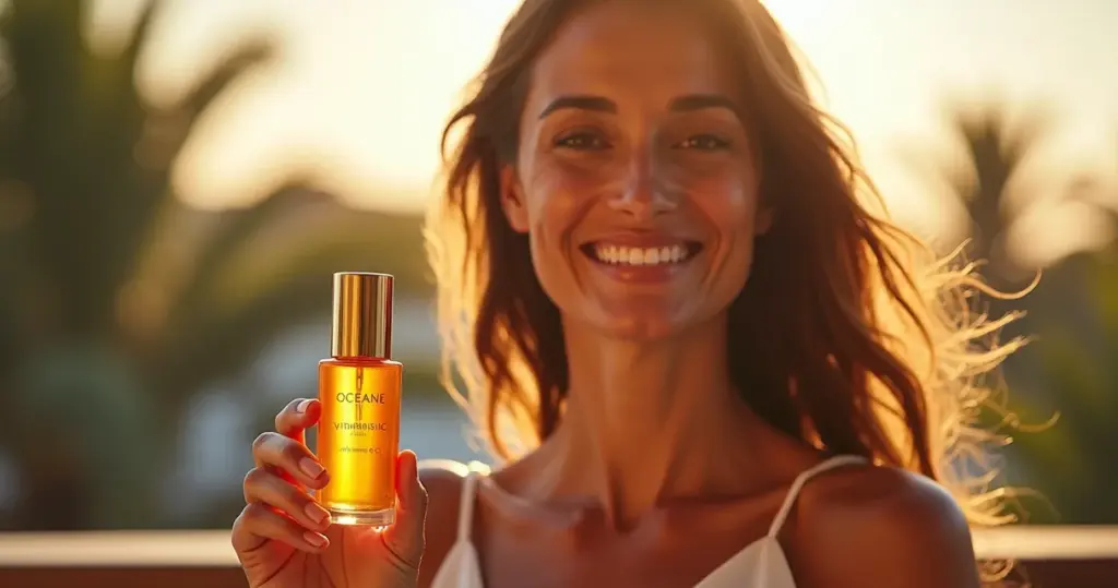 Oceane vitamina C: como ela clareia manchas e firma sua pele em 30 dias