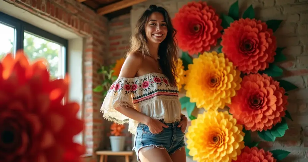 12 Ideias de Papel Crepom Painel Decoração Festa Junina que Vão Surpreender 12 Ideias de Papel Crepom Painel Decoração Festa Junina que Vão Surpreender