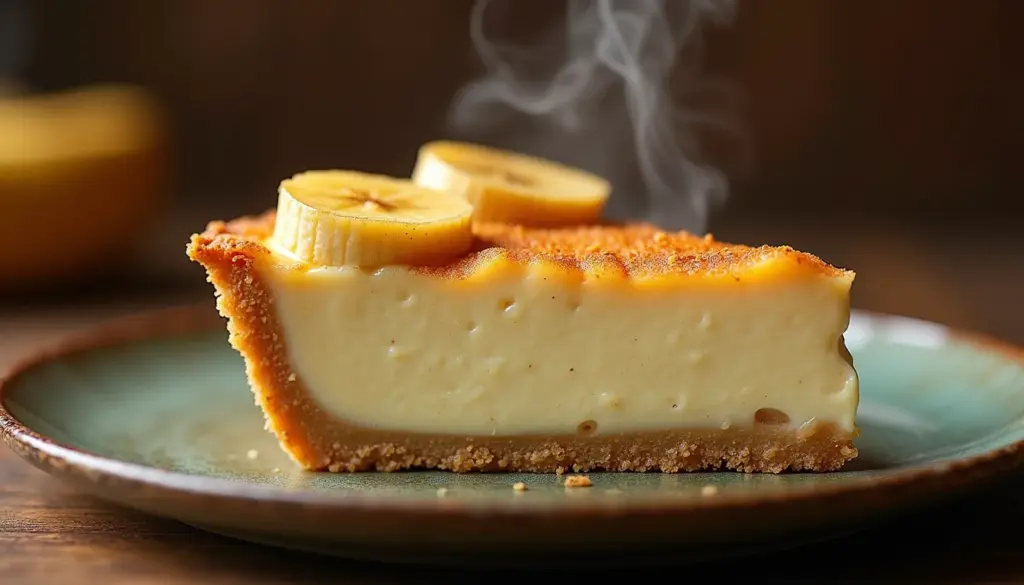 Receita de torta de banana cremosa em 40 minutos
