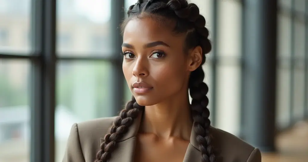 12 Tipos de Tranças para Rosto Redondo que Alongam de Verdade