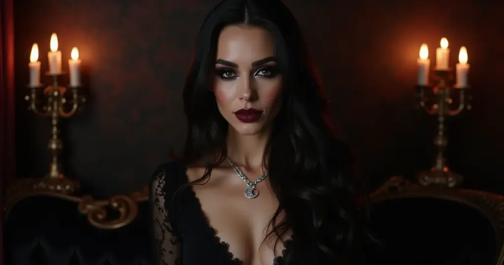 23 Ideias de Vampira Maquiagem Que Vão Transformar Seu Rosto em Mistério