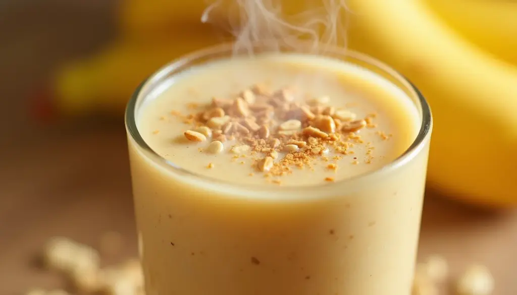 Vitamina de banana com aveia: a receita cremosa em 5 minutos