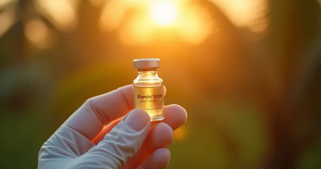 Vitamina injetável: quando ela realmente funciona e o risco que ninguém te conta